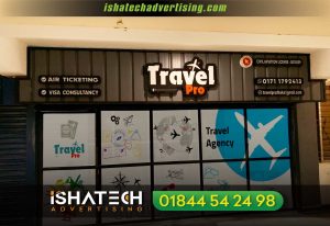 Read more about the article Frosted Glass Sticker Travel Agency