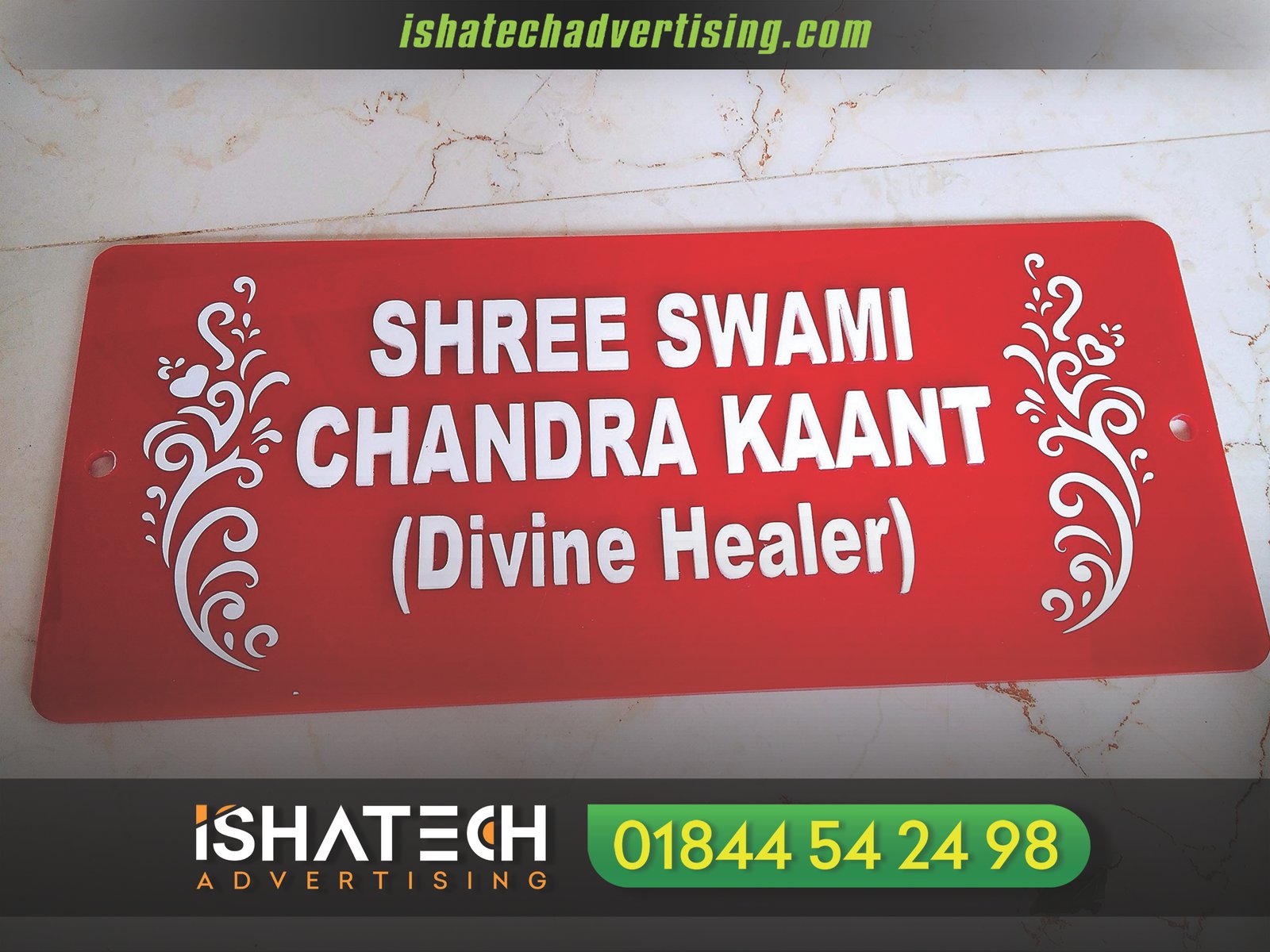 Chairman Name Plate