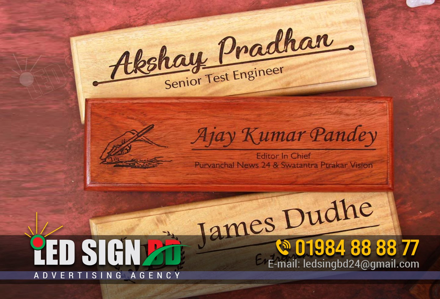 Engineer Name Plate