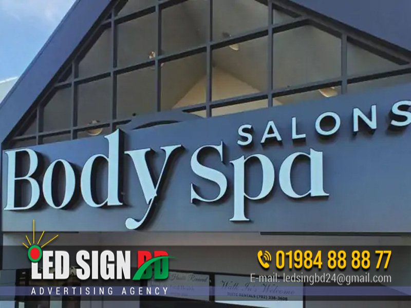 Best Spa Center Signboard BD Design