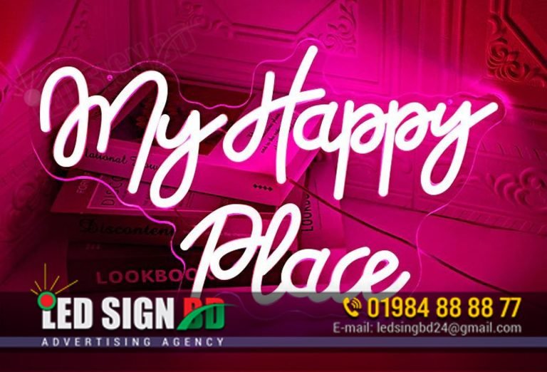 LED Neon Light Design in Bangladesh